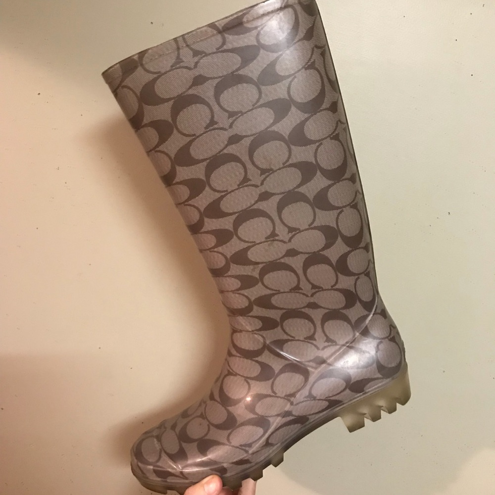 Coach Rainboots